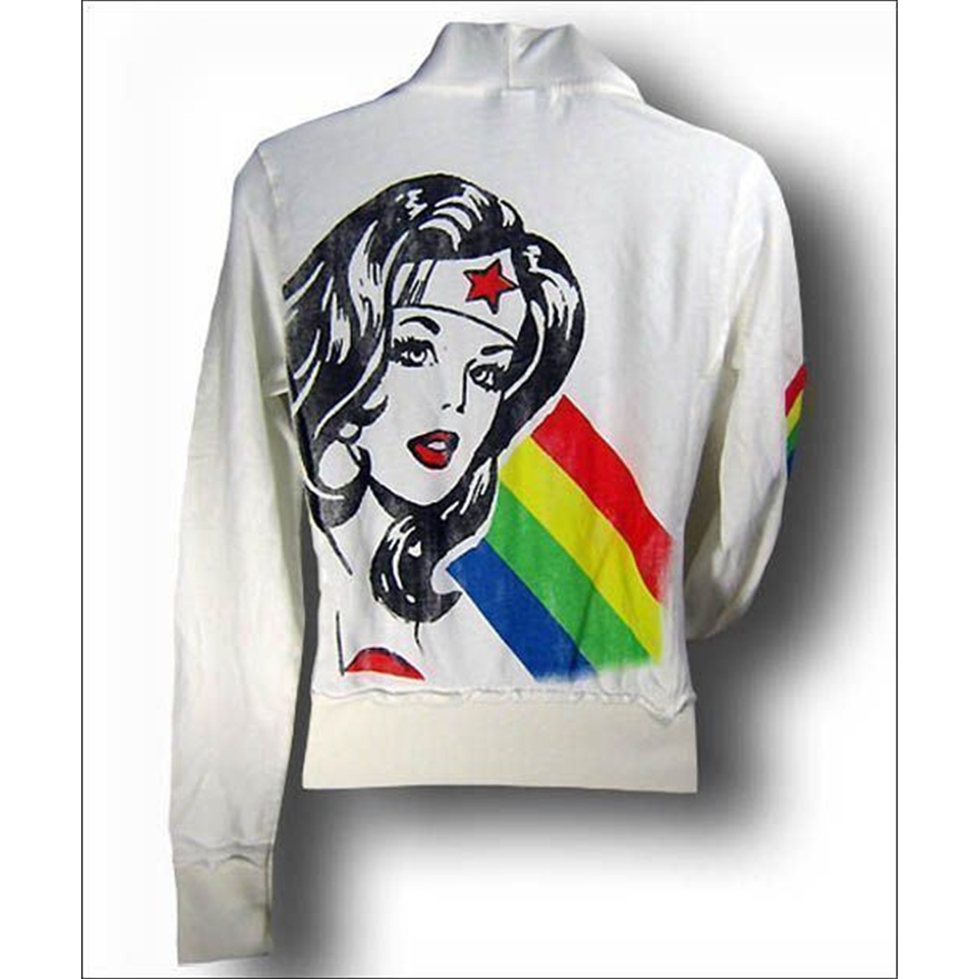 Wonder Woman White Hoodie