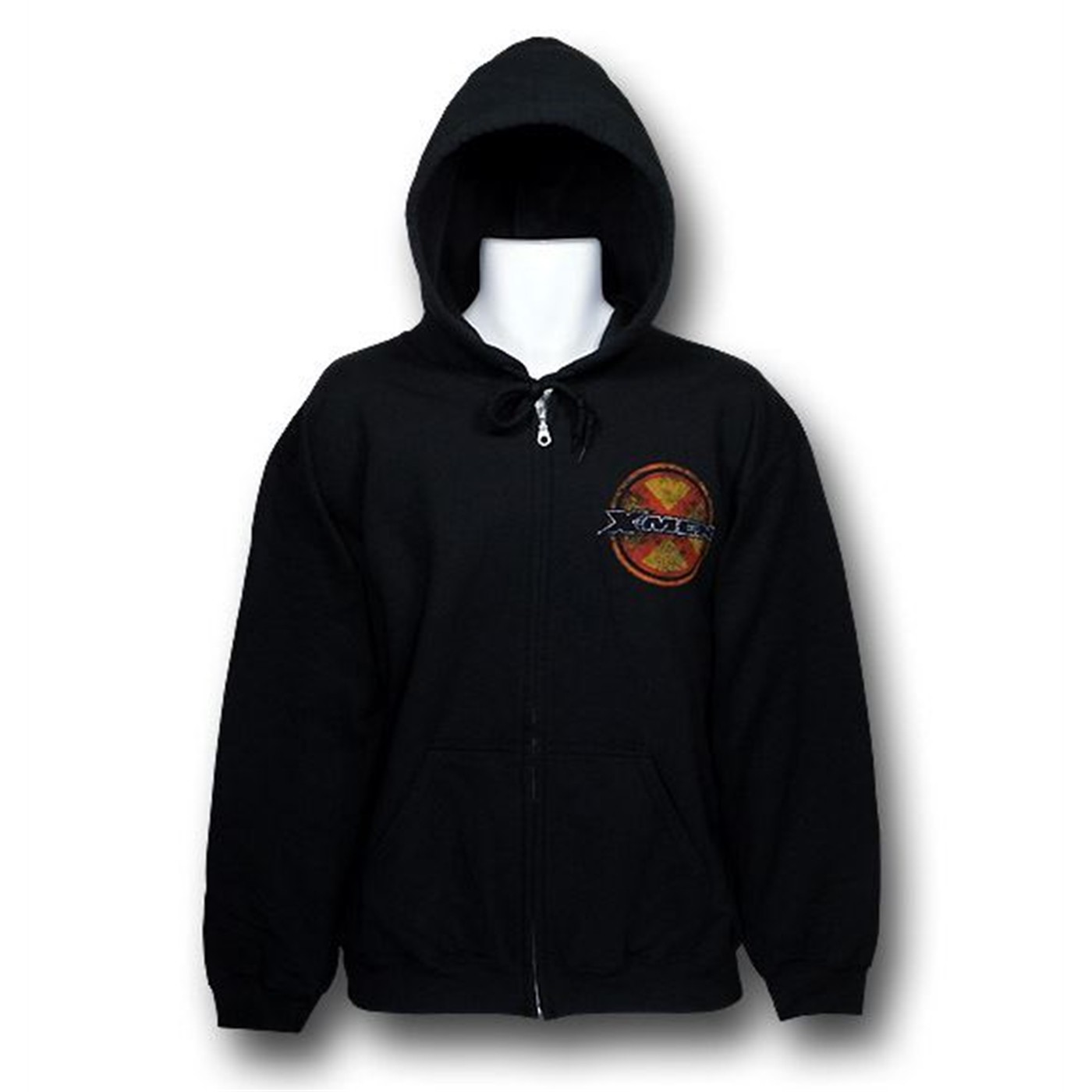 X-Men Ornate Institute Zip-Up Hoodie, Black