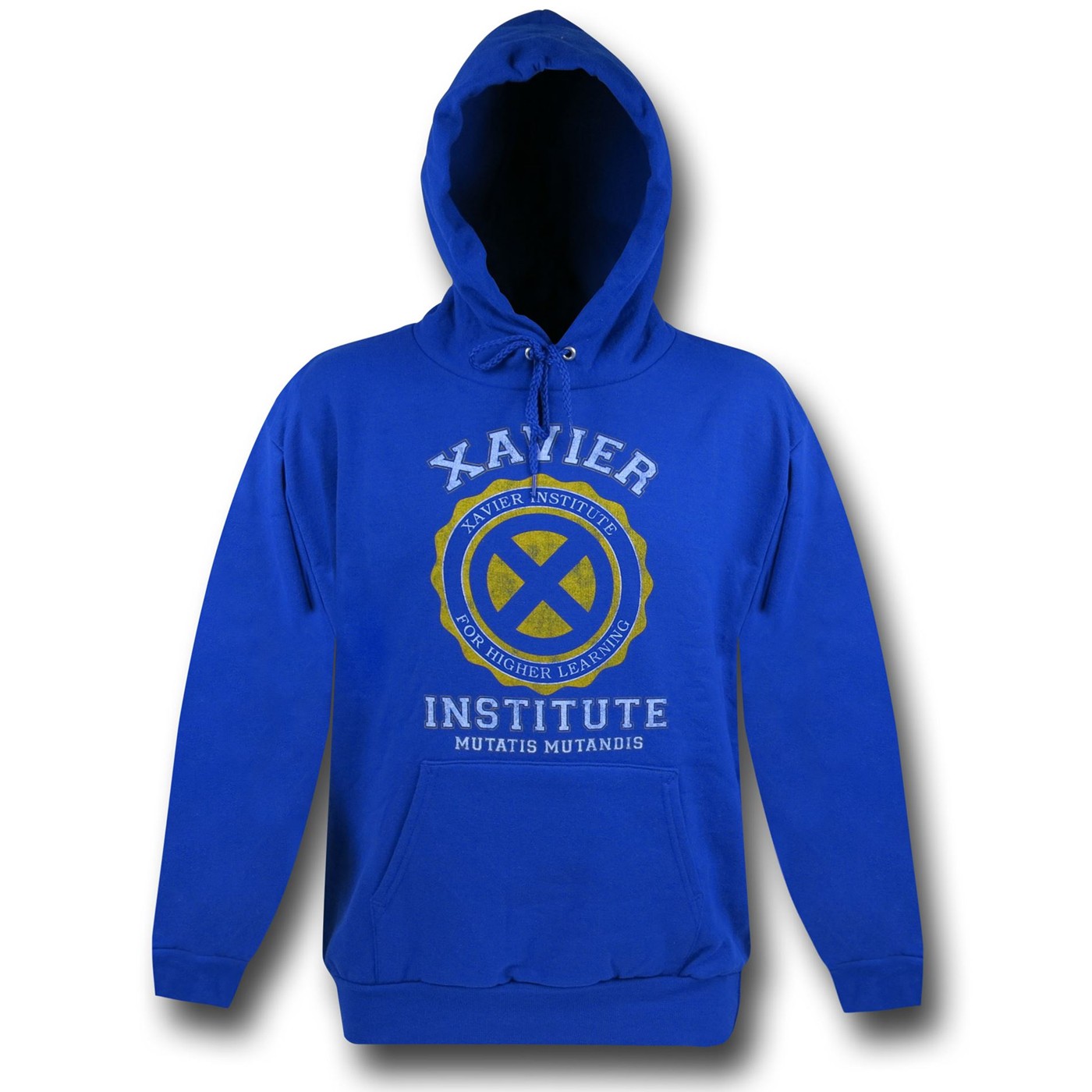 X-Men Xavier Institute Royal Blue Pullover Hoodie, Blue