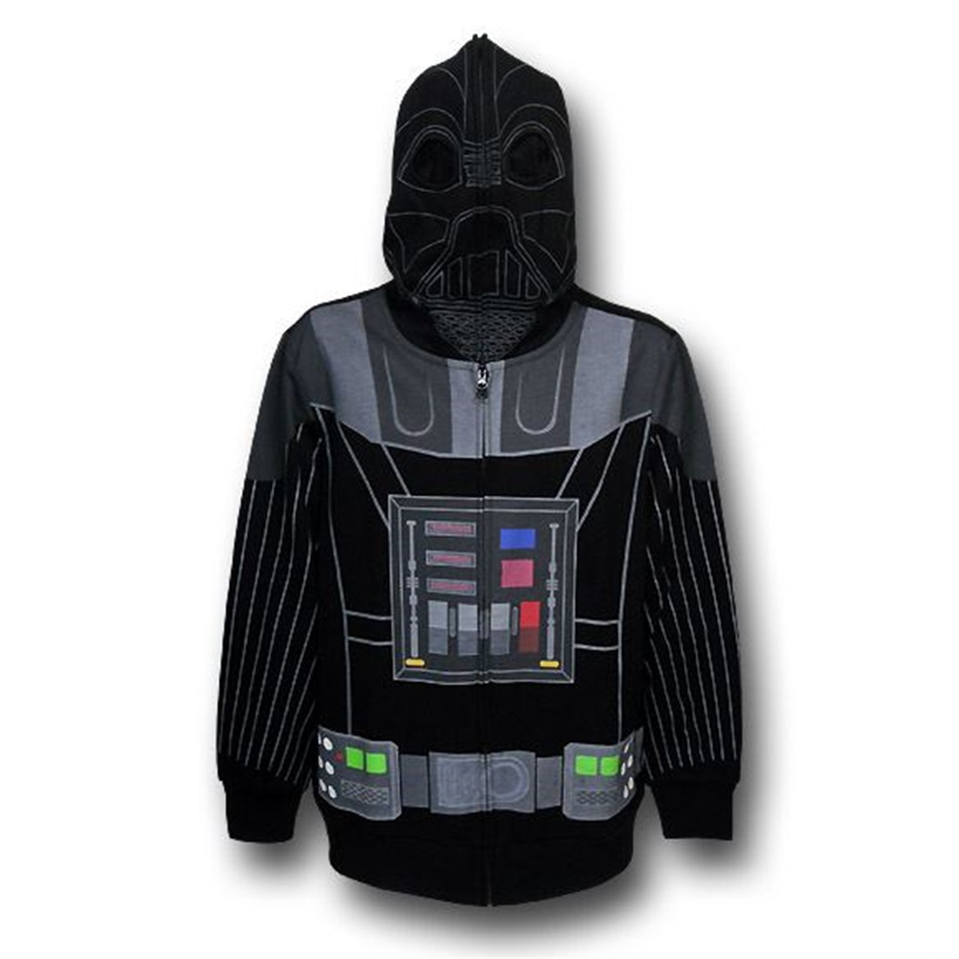 Star Wars Darth Vader Zip-Up Costume Hoodie, Black