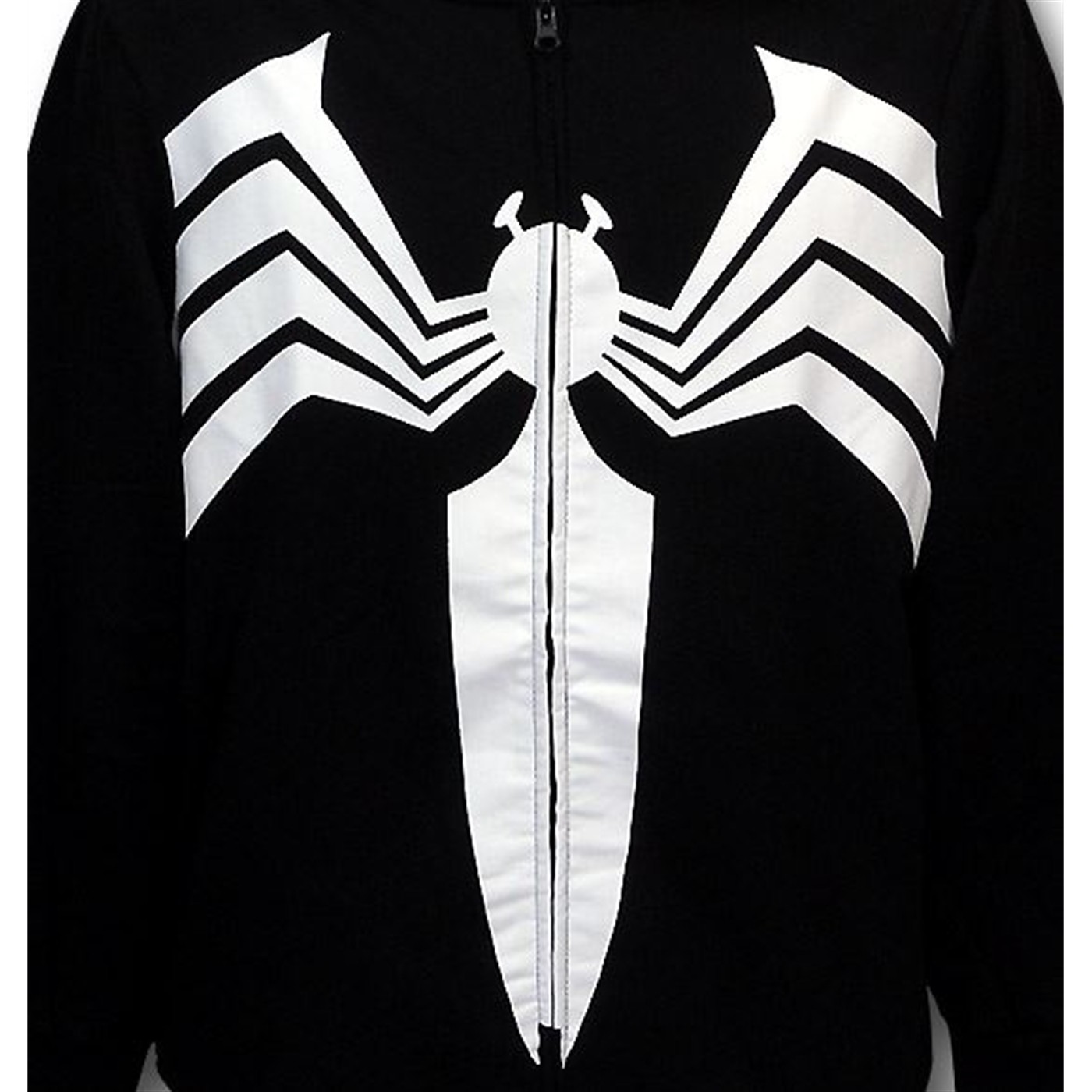 Venom ZipUp Costume Hoodie w/Eyes