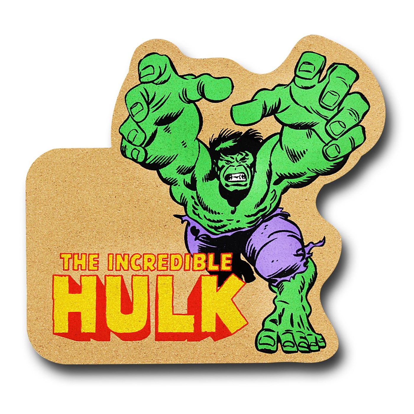 Incredible Hulk Cork Board, Beige
