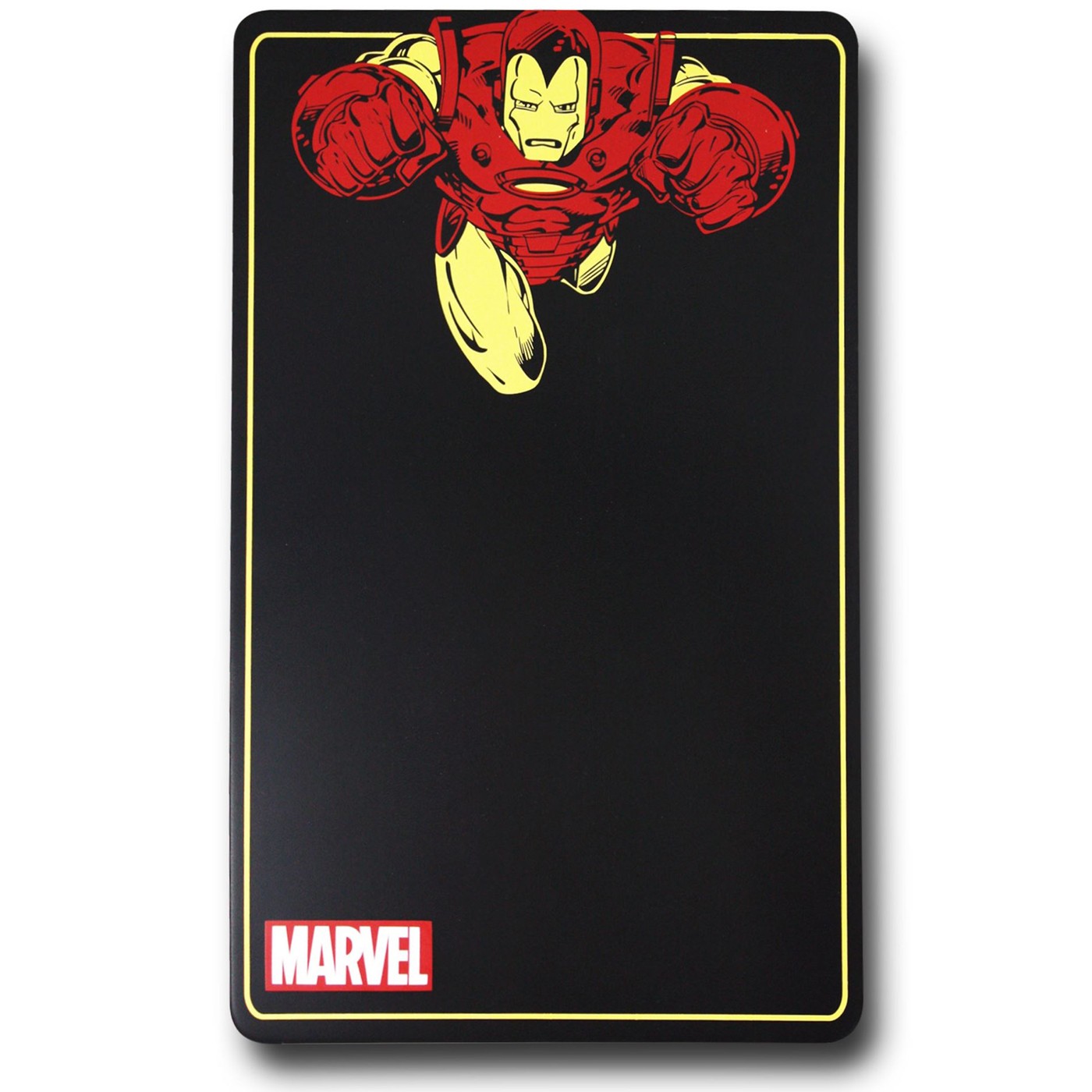 Iron Man Retro 11x18 Chalkboard, Black