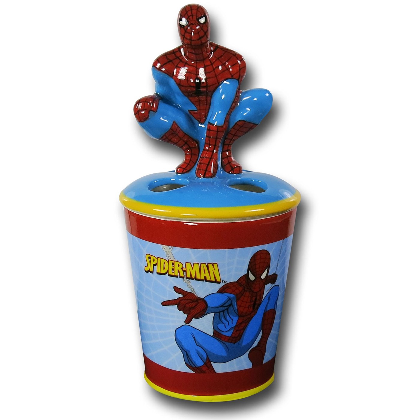Spiderman Toothbrush Holder, Blue