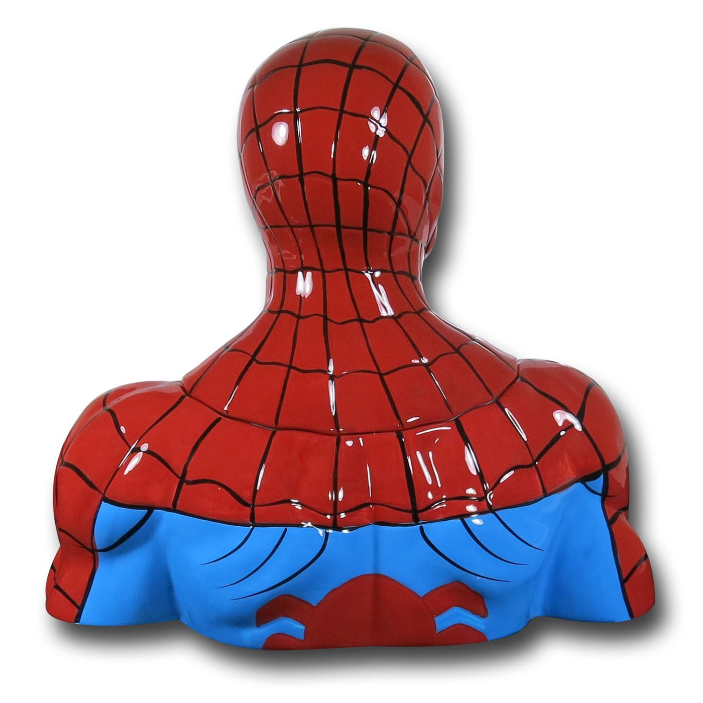 Spiderman Bust Cookie Jar, Red