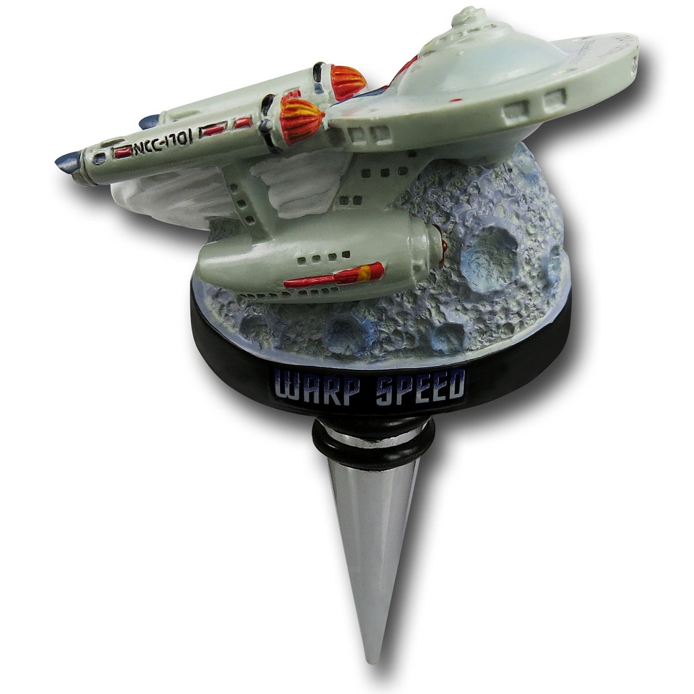 Star Trek Enterprise Wine Stopper, White