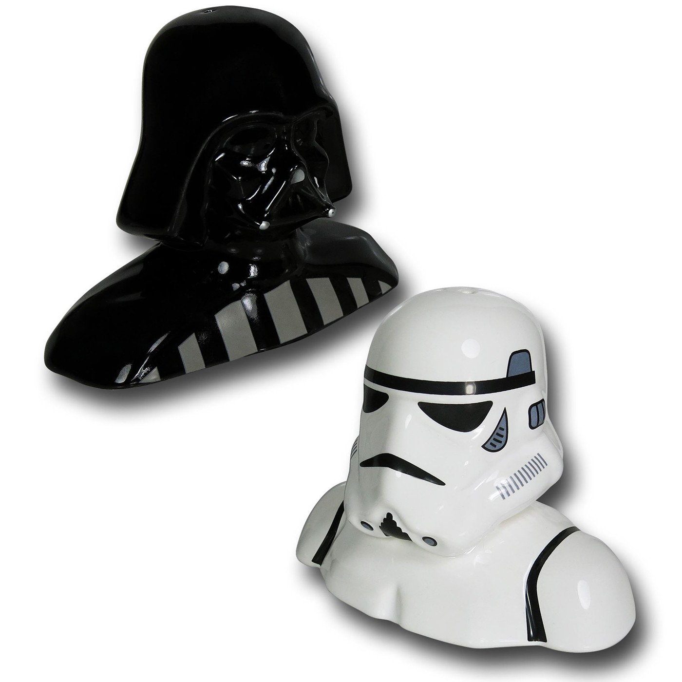 Star Wars Vader & Trooper Salt & Pepper Shakers, Black