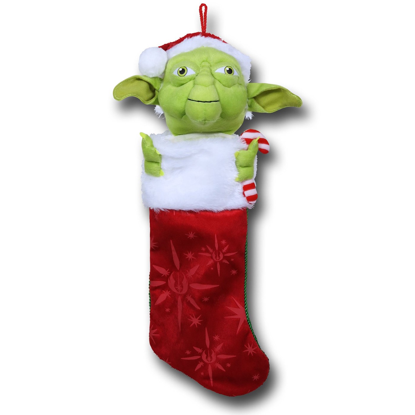 Star Wars Yoda Stocking, Red