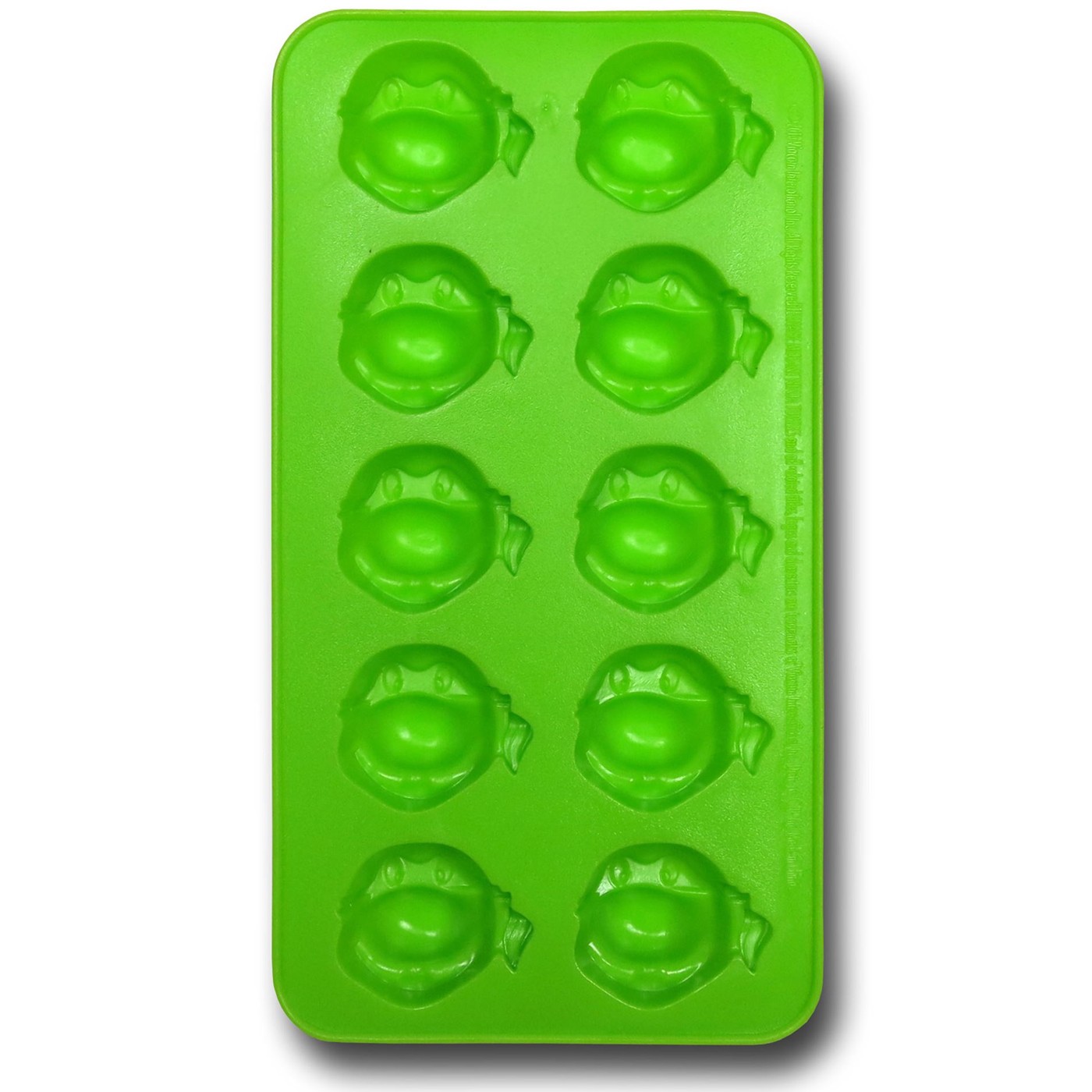 TMNT Faces Ice Cube Tray, Green