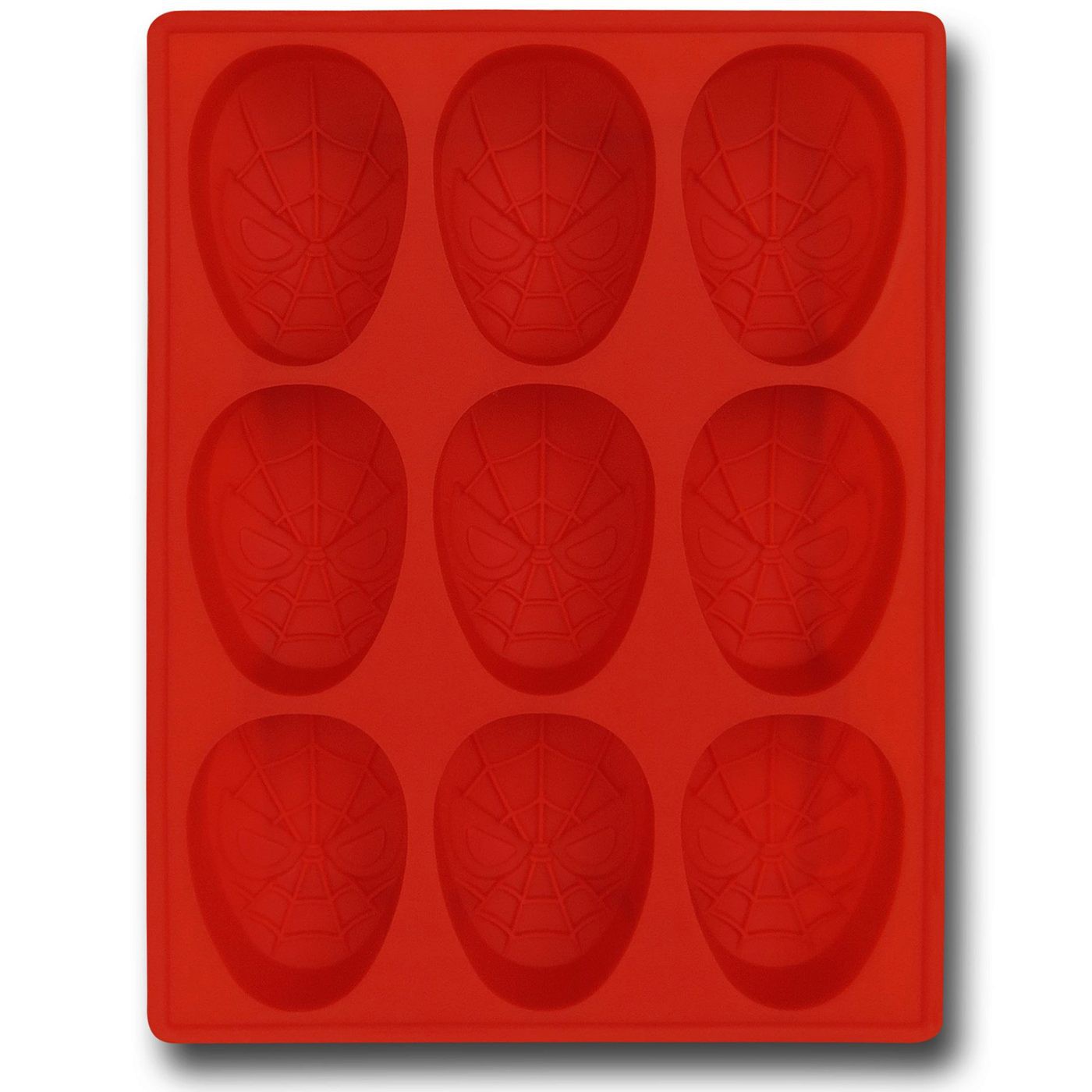 Spiderman Ice Cube Tray, Red