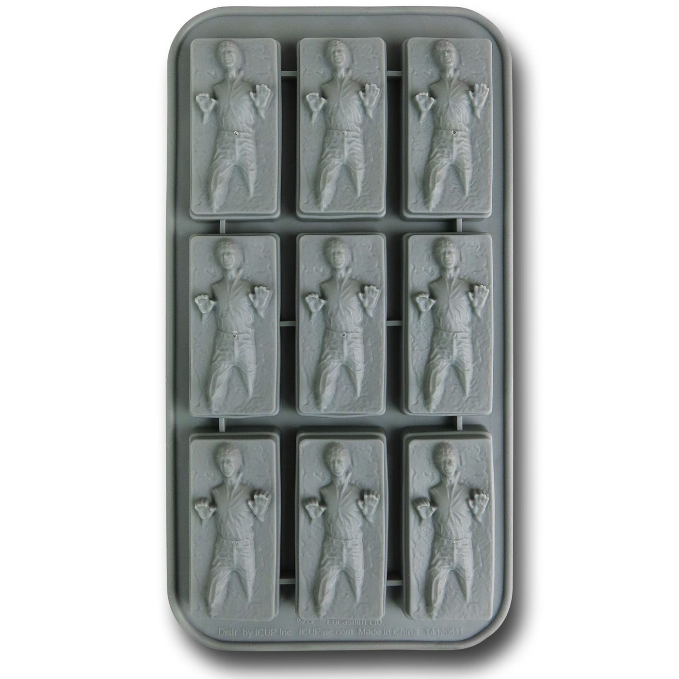Star Wars Carbonite Ice Cube Tray, Grey