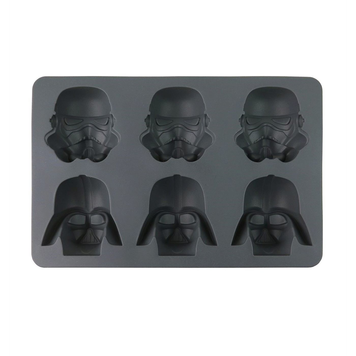 Star Wars Darth Vader & Stormtroopers Ice Cube Tray, Black
