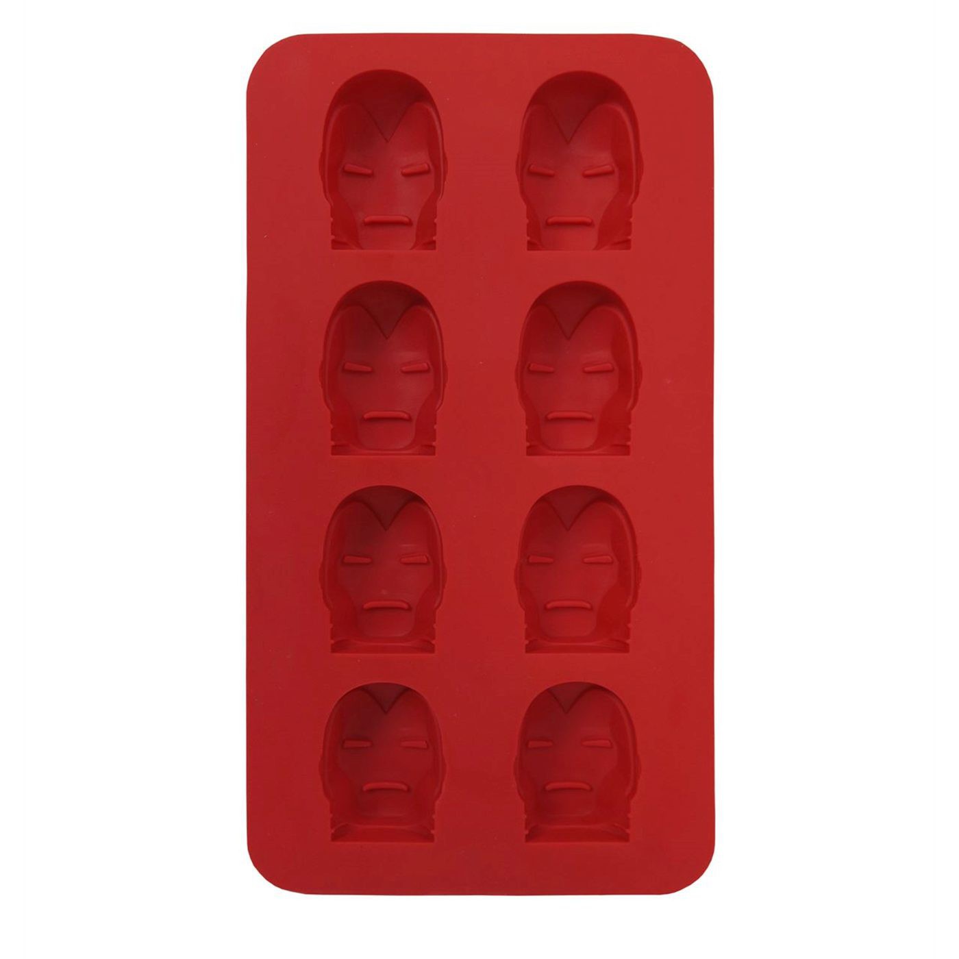 Iron Man Face Ice Cube Tray, Red