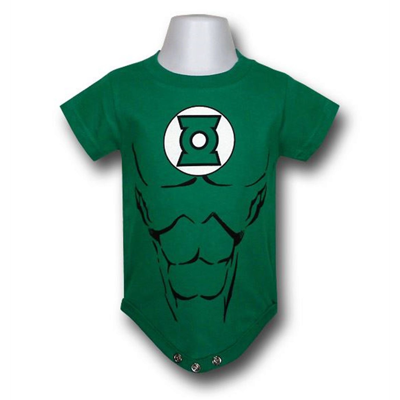 Green Lantern Costume Infant Snapsuit, Green