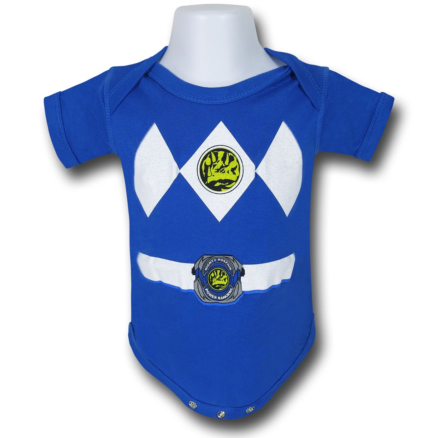 Power Rangers Blue Infant Snapsuit, Blue