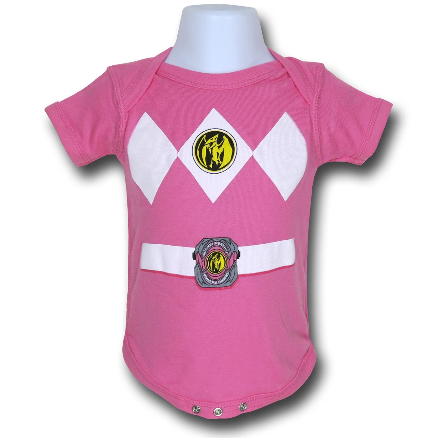 Power Rangers Pink Infant Snapsuit, Pink
