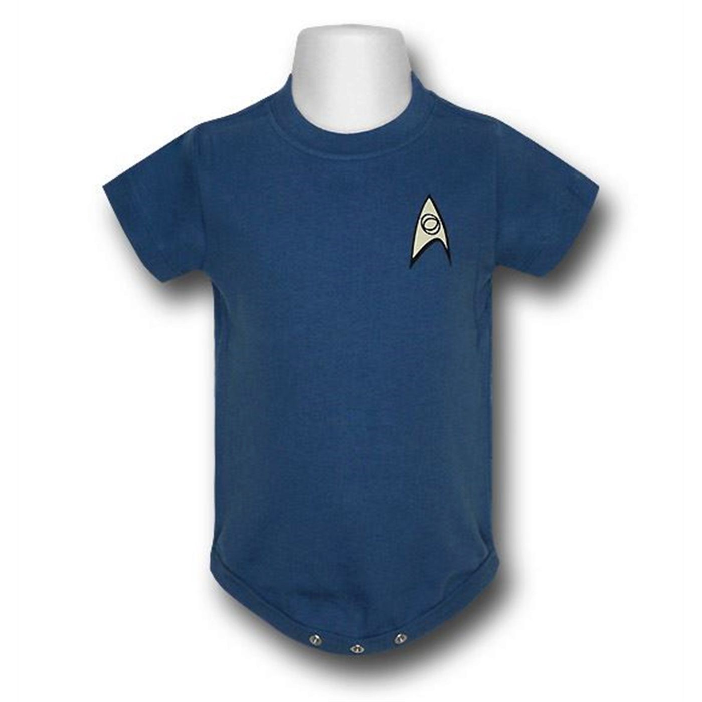 Star Trek Science Uniform Infant Snapsuit, Blue
