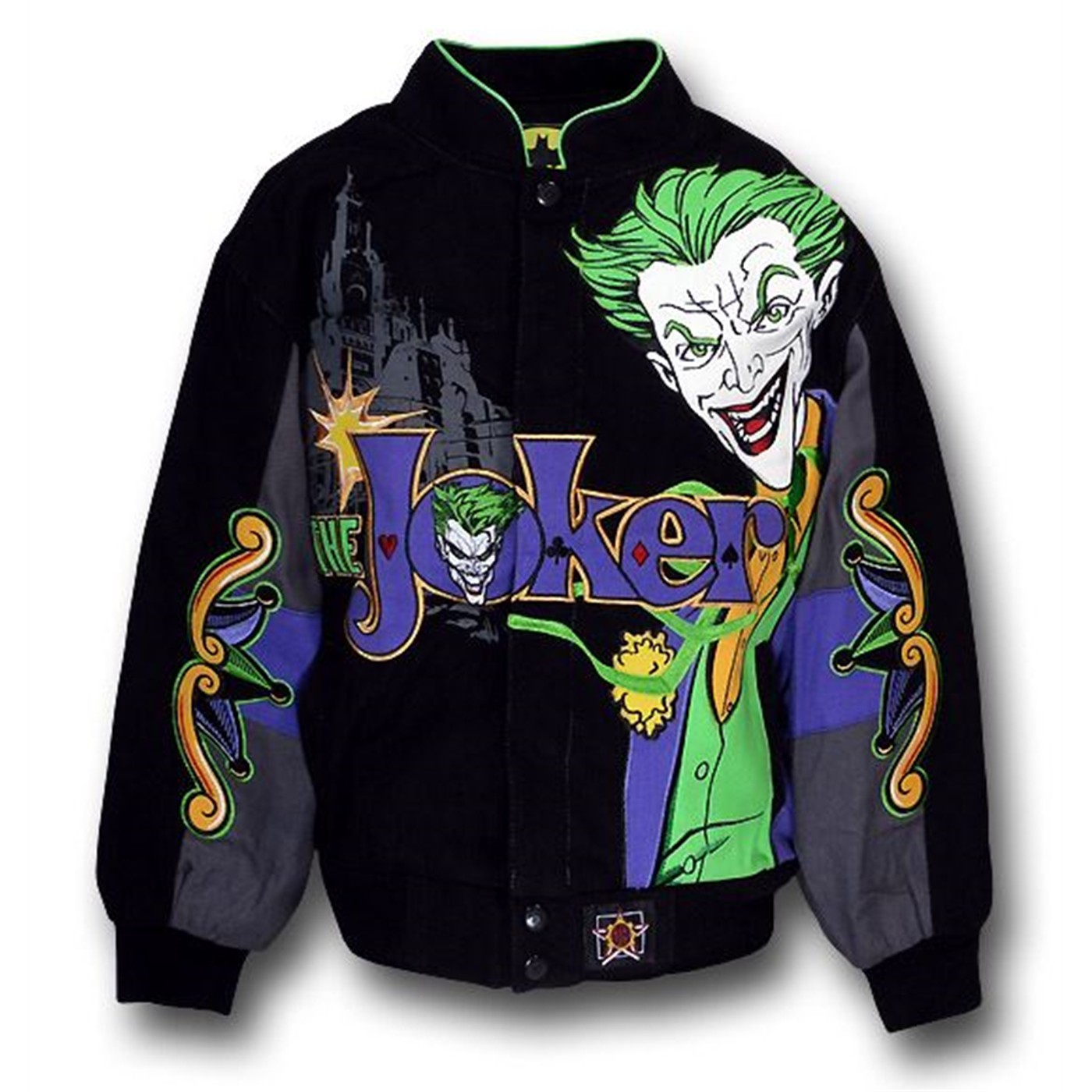 The Joker Kids Twill Jacket, Black