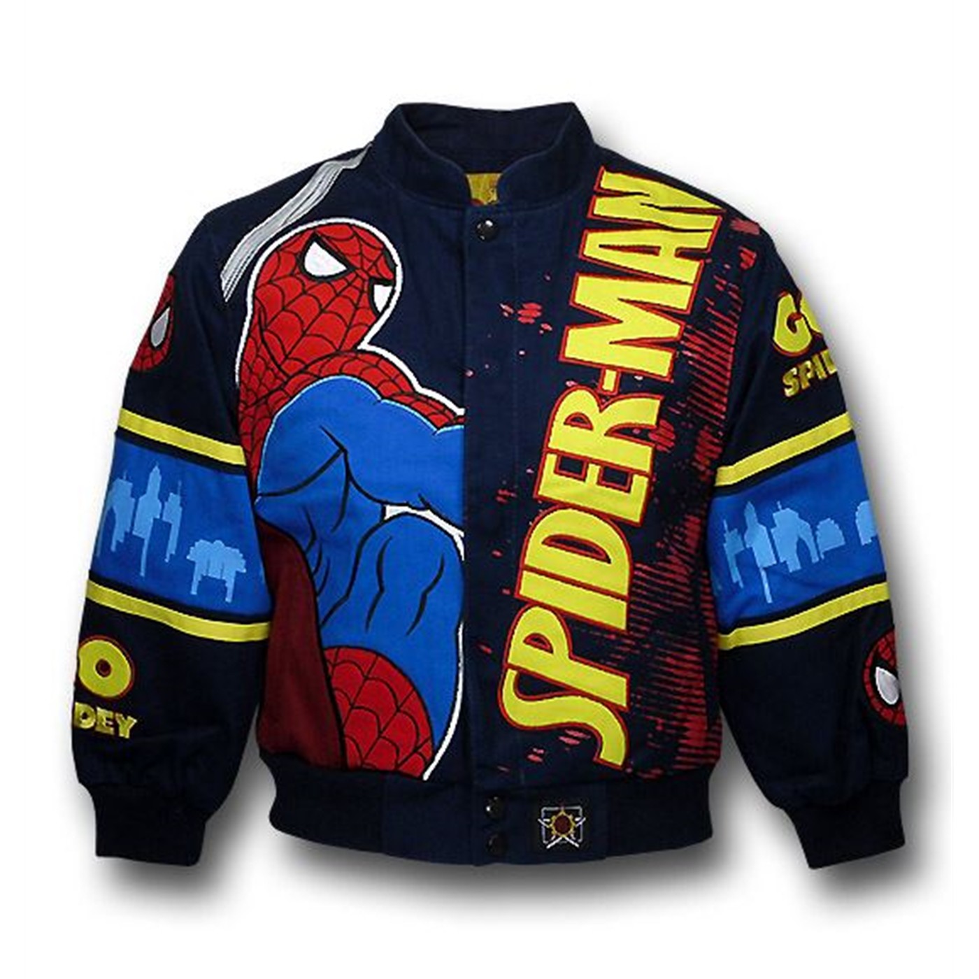 Spiderman Go Spidey! Kids Jacket, Blue