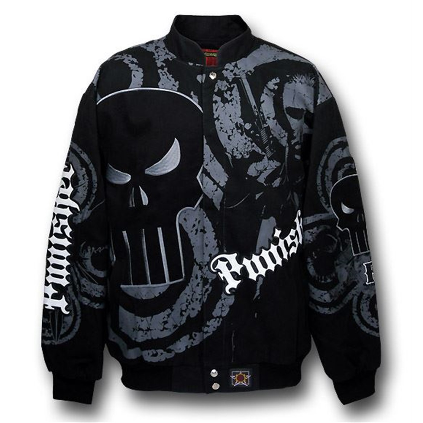 Punisher Bradstreet Death Special Twill Jacket, Black
