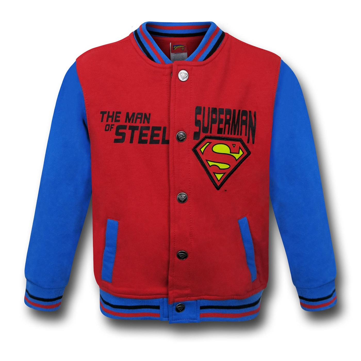 Superman Kids Stadium Jacket, Red
