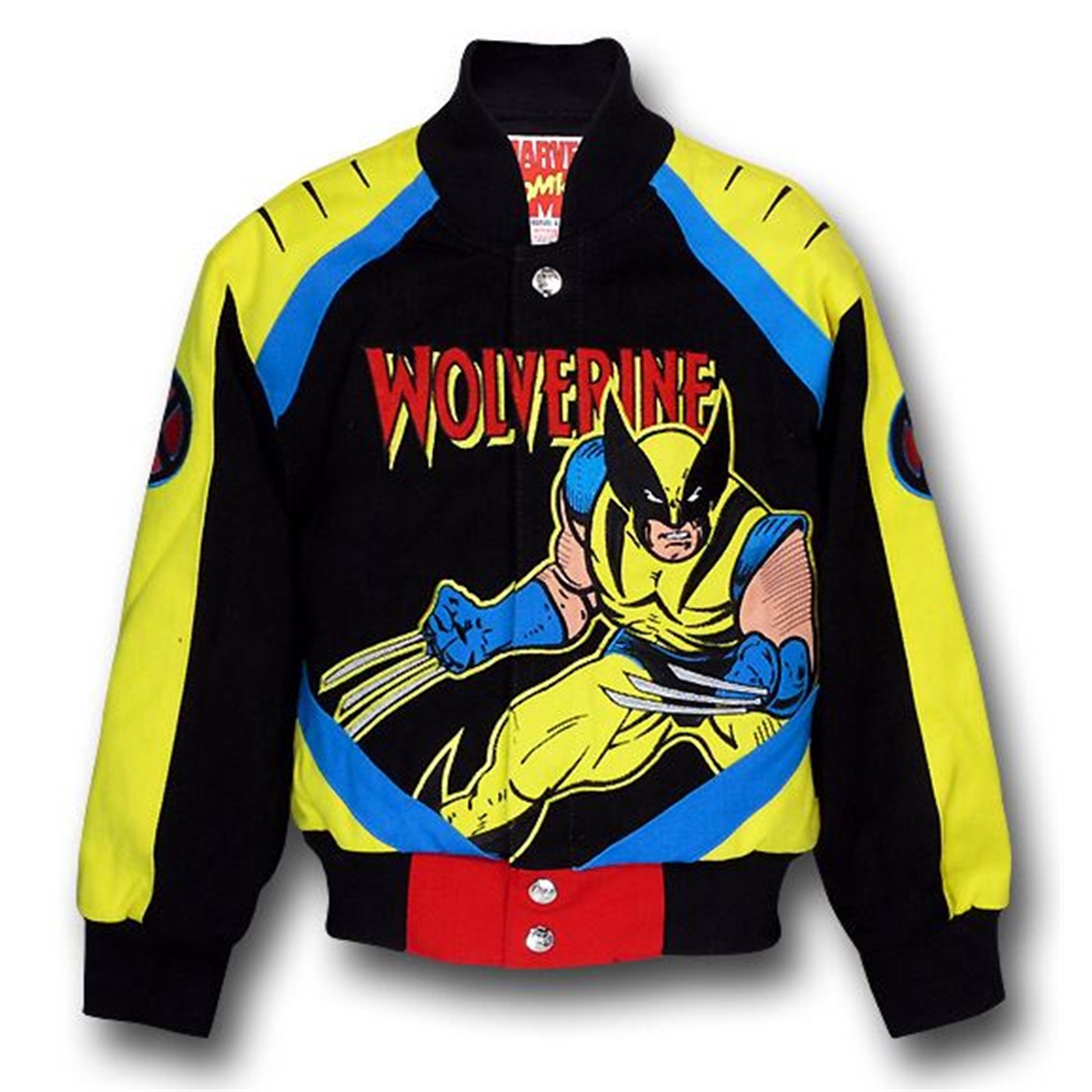 Wolverine Weapon X Kids Twill Jacket, Black