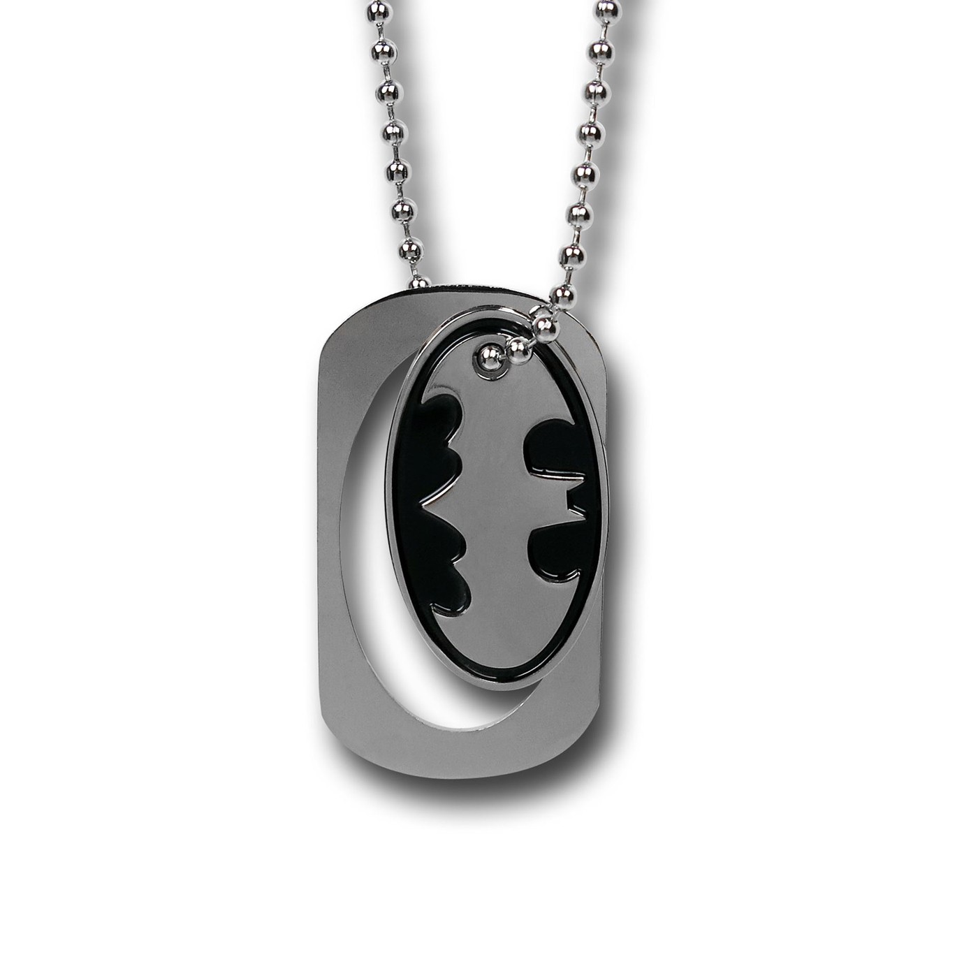 Batman Cutout Metal Dog Tag