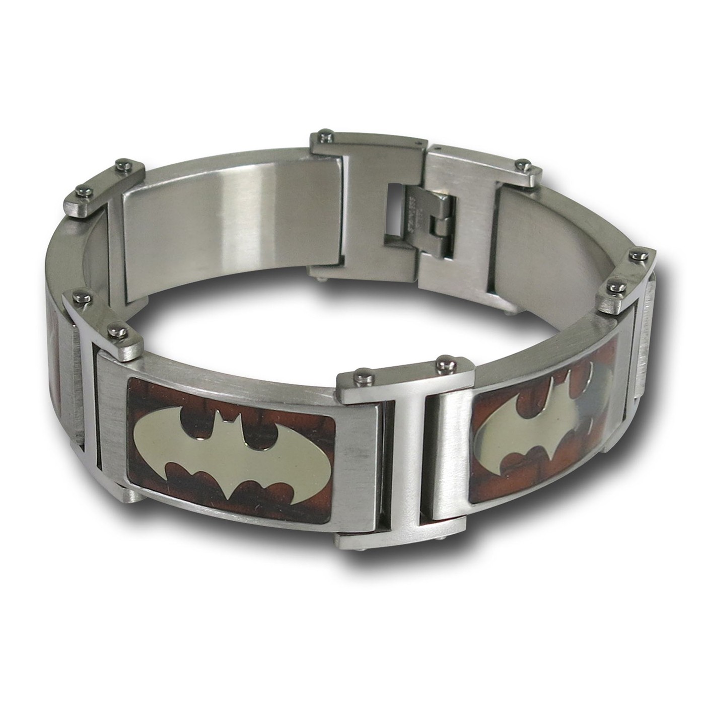 Batman Dark Wood Segment Bracelet