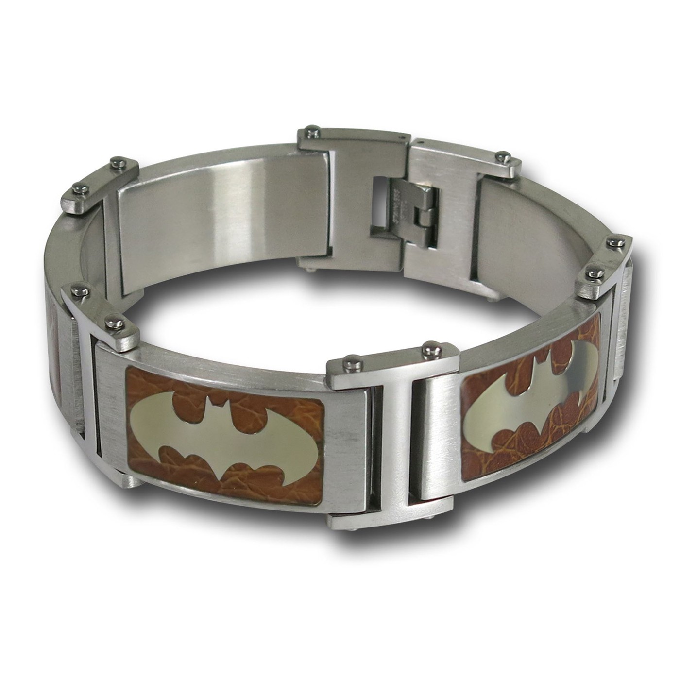 Batman Light Wood Segment Bracelet