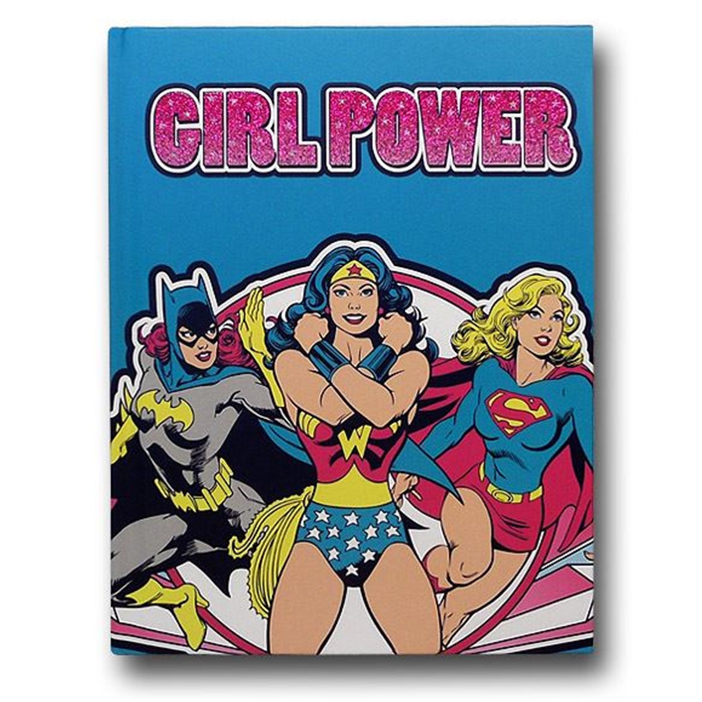 DC Heroines Girl Power Journal, Blue