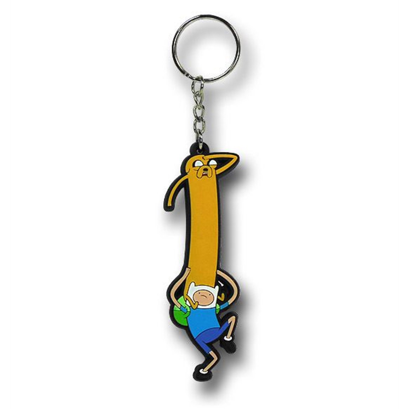 Adventure Time Finn's Shoulders Keychain, Grey