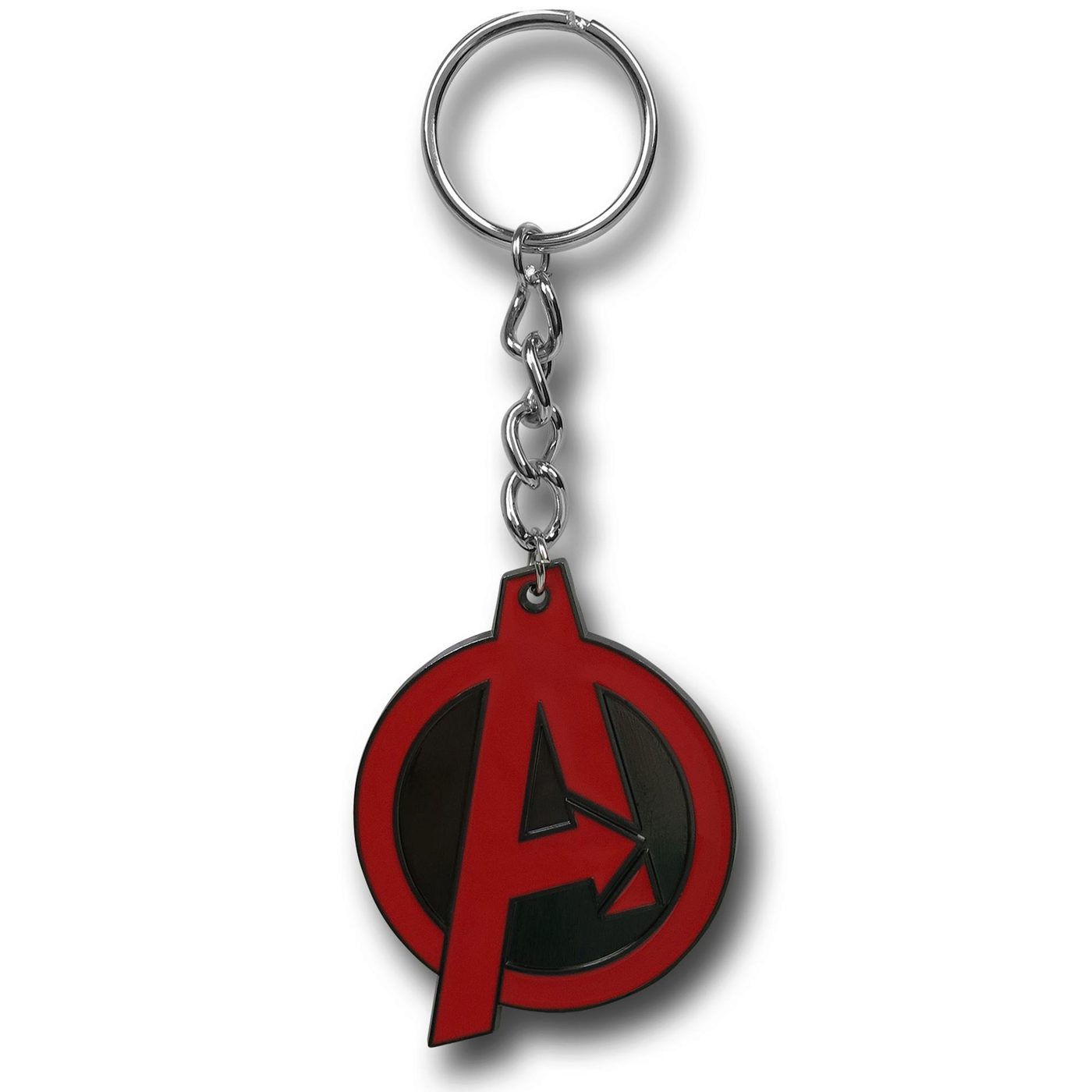 Avengers Red Symbol Keychain, Red