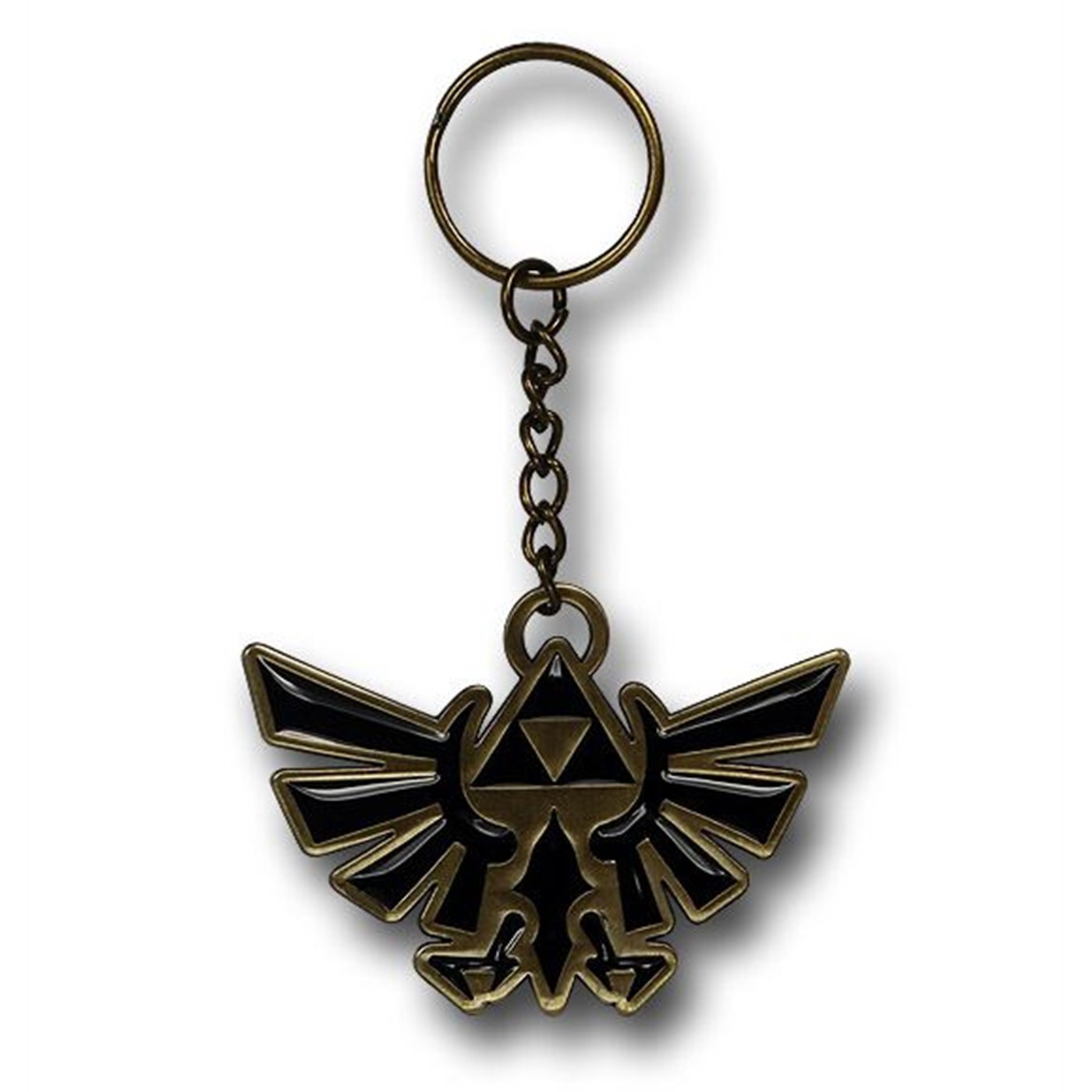 Nintendo Legend of Zelda Metal Keychain, Black