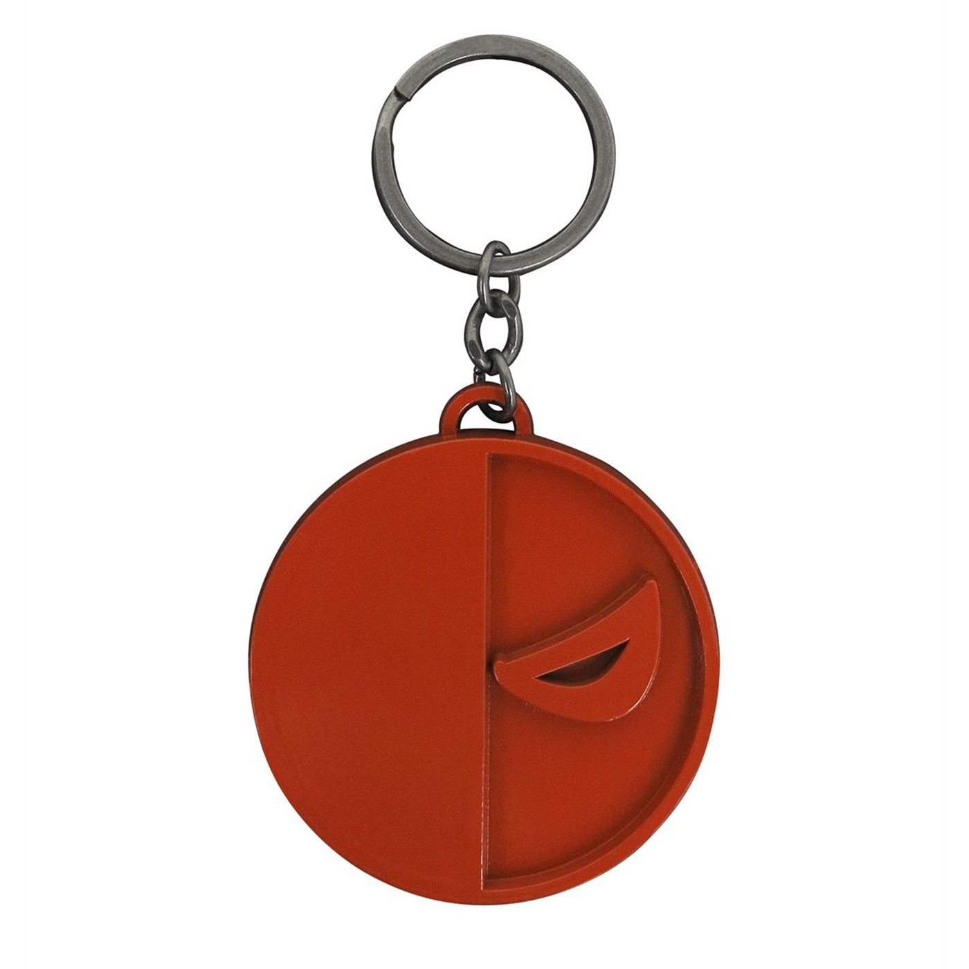 Deathstroke Face Keychain, Orange