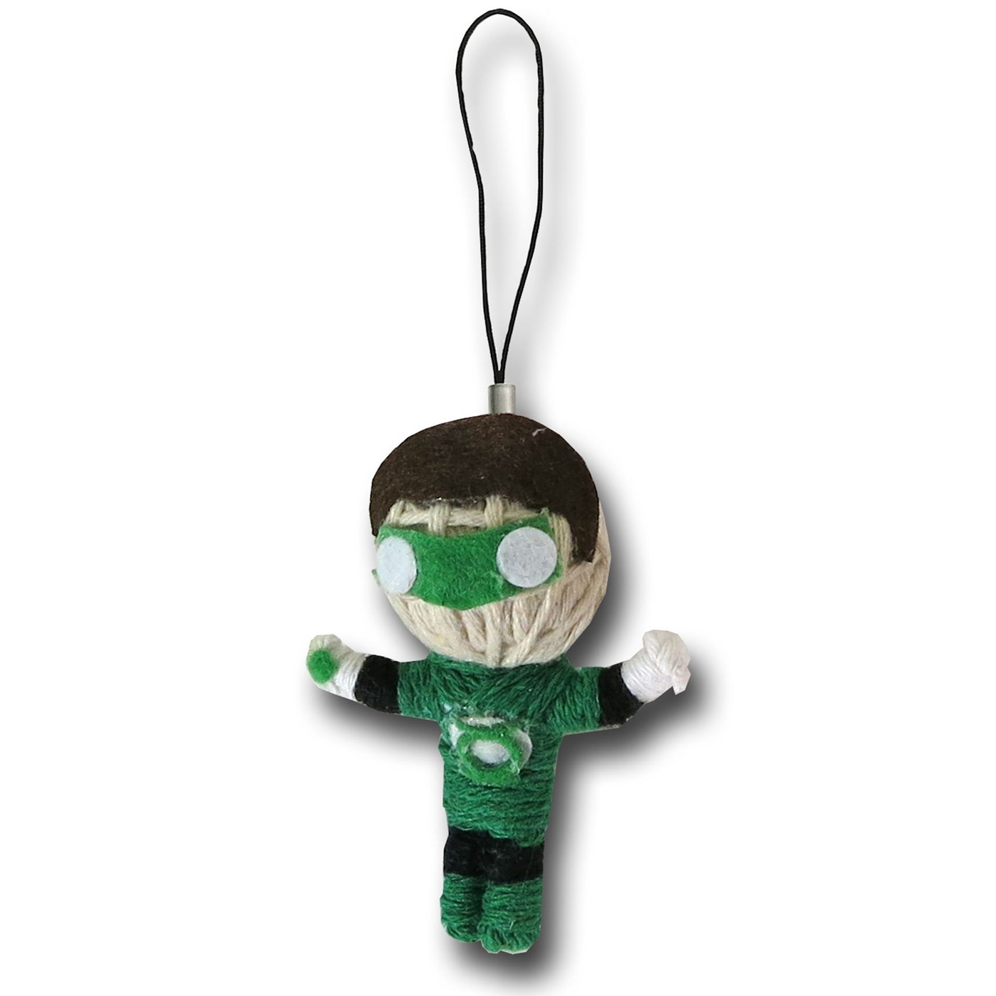 Green Lantern String Doll Keychain, Green