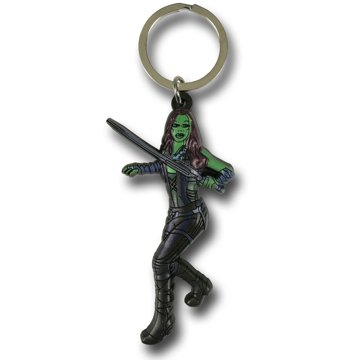GOTG Gamora Soft Keychain, Green