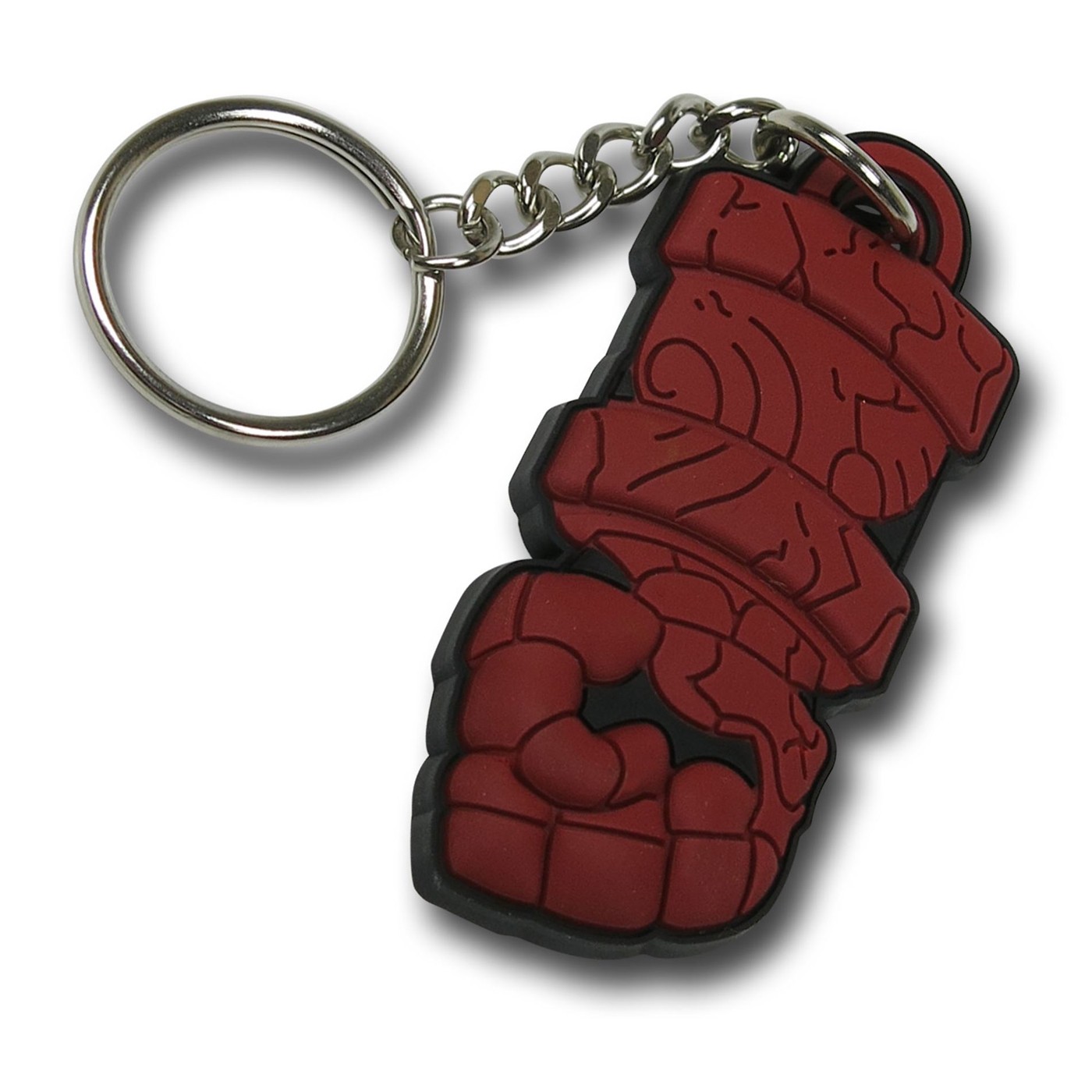 Hellboy Fist Keychain, Red
