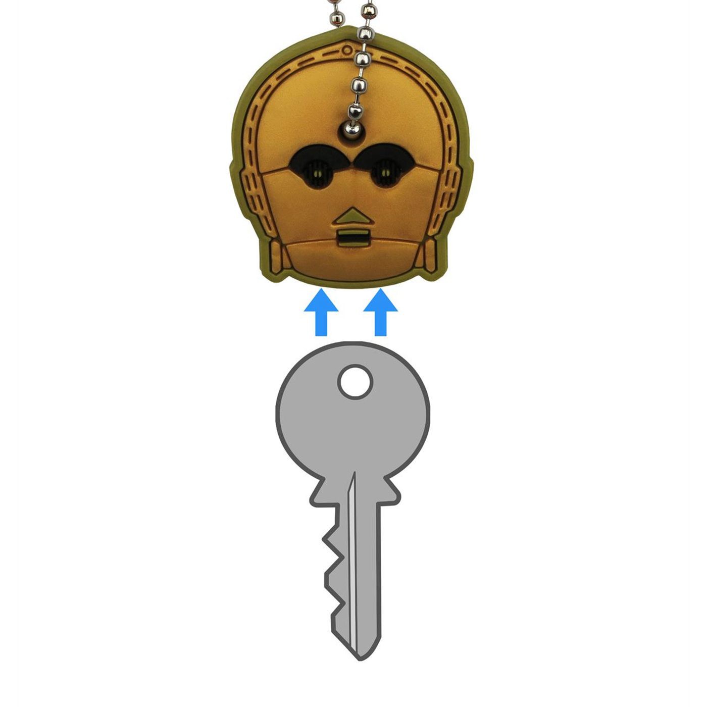 Star Wars C3PO Keyholder, Gold