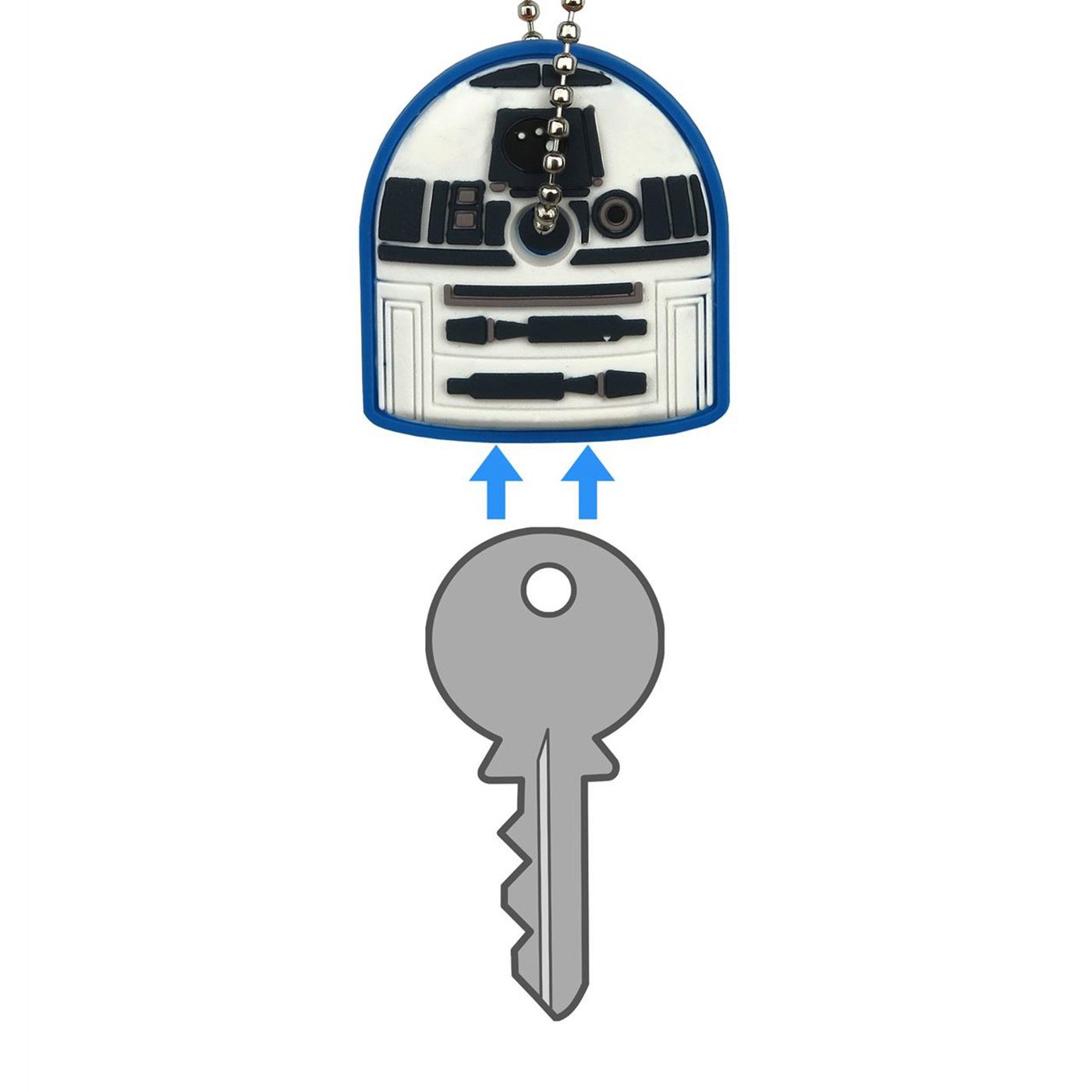 Star Wars R2D2 Keyholder, White