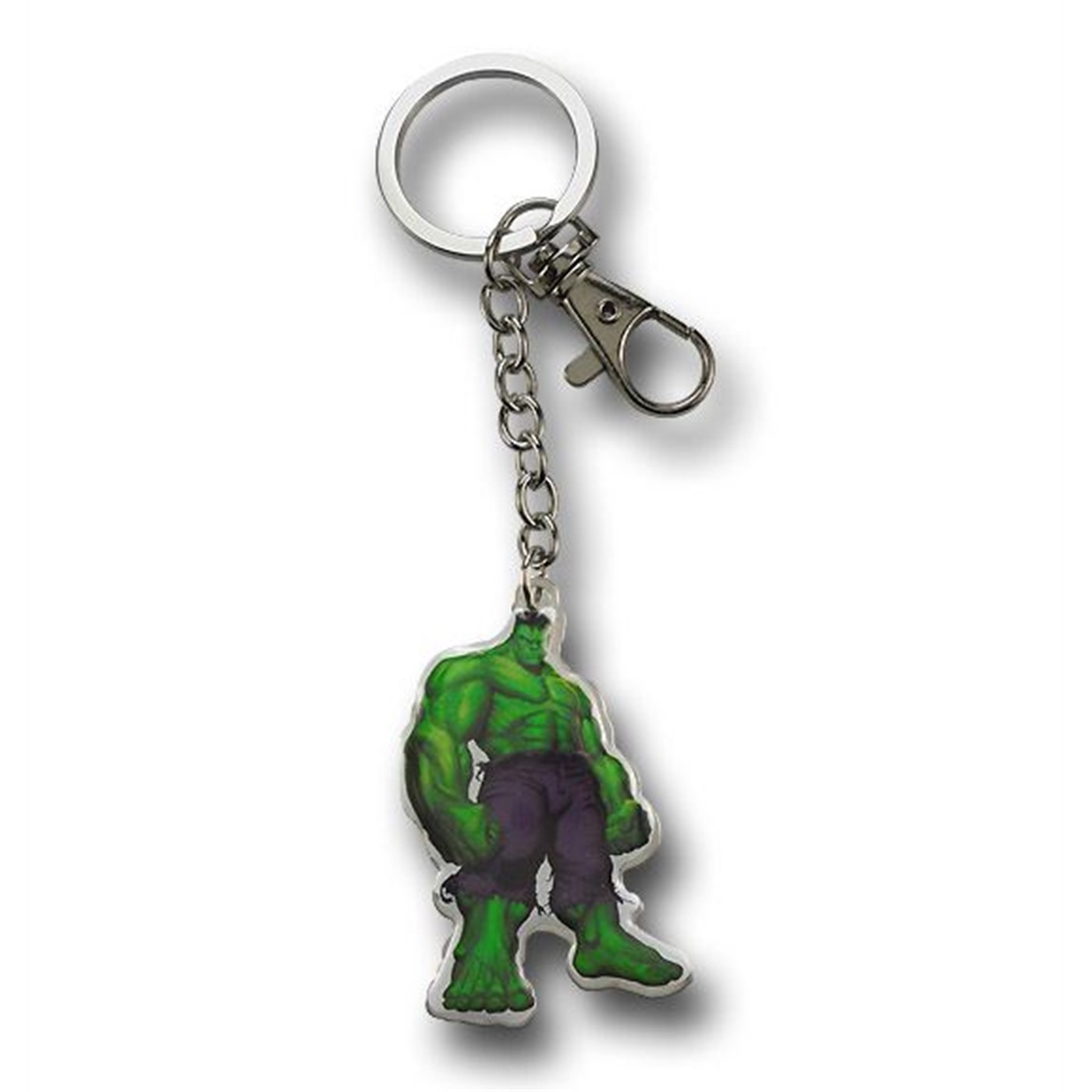 Hulk Metal Standing Keychain, Grey