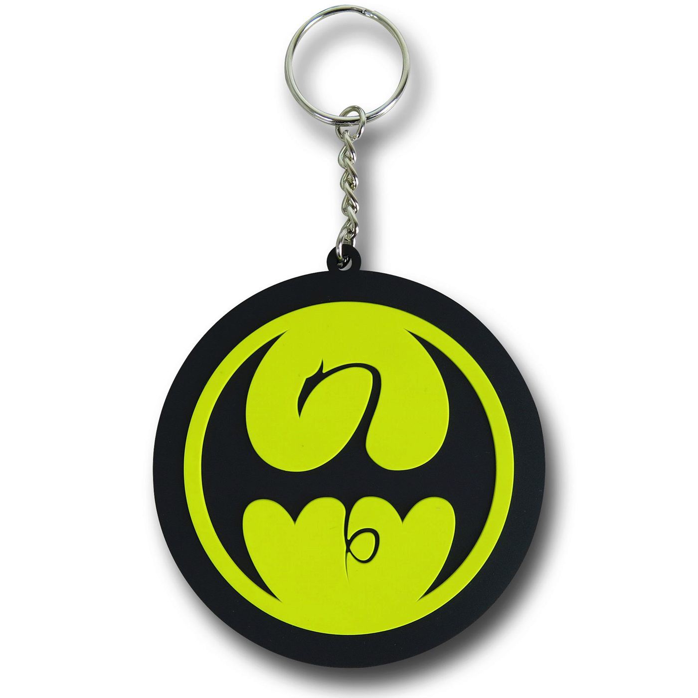 Iron Fist Symbol Keychain, Yellow