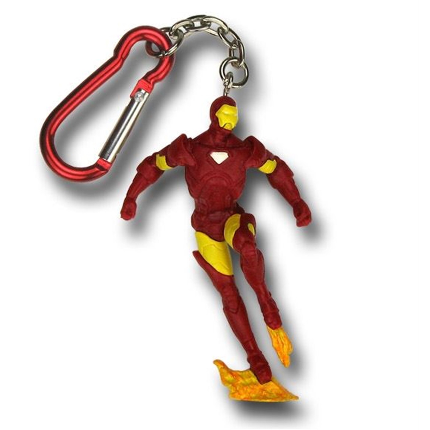 Iron Man Figural PVC Keychain