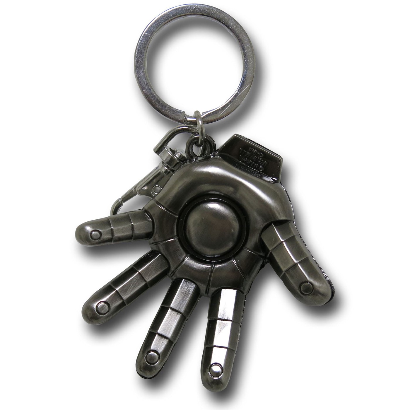 Iron Man Hand Pewter Keyring