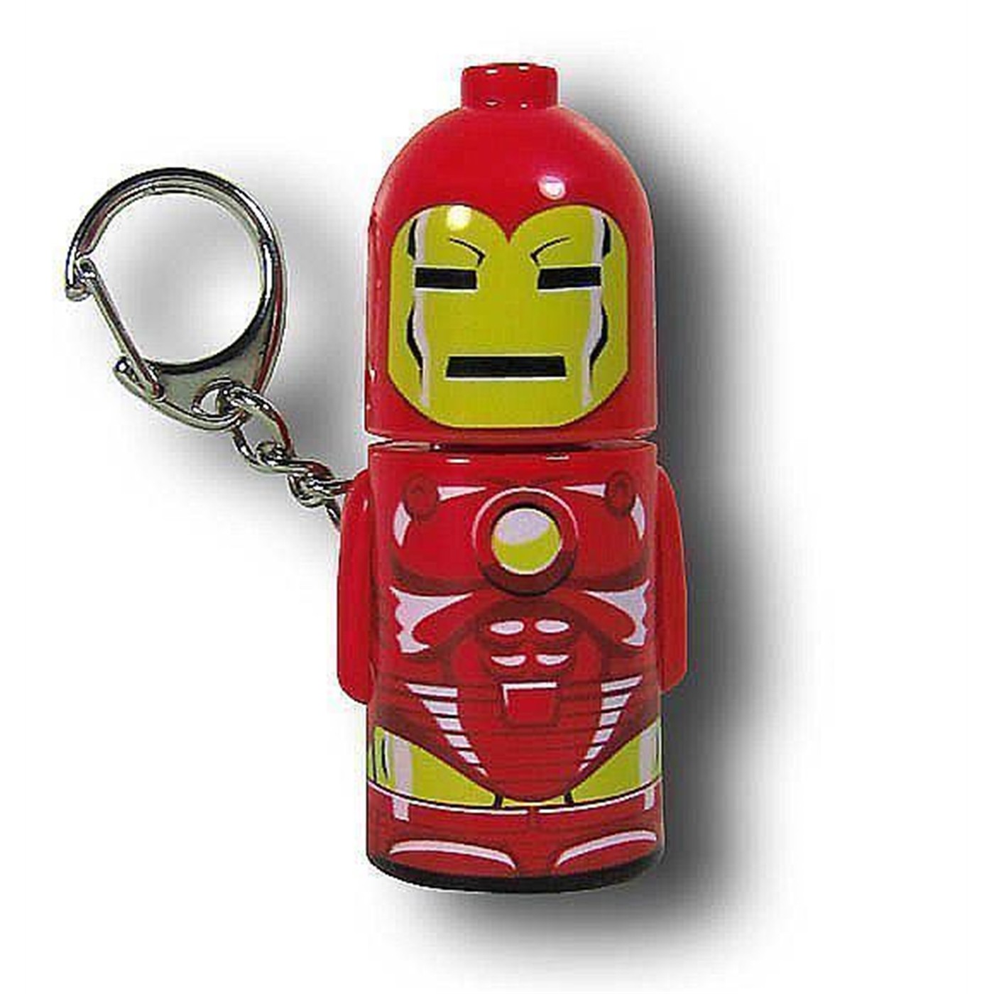 Marvel Stack-ems Iron Man Keychain, Grey