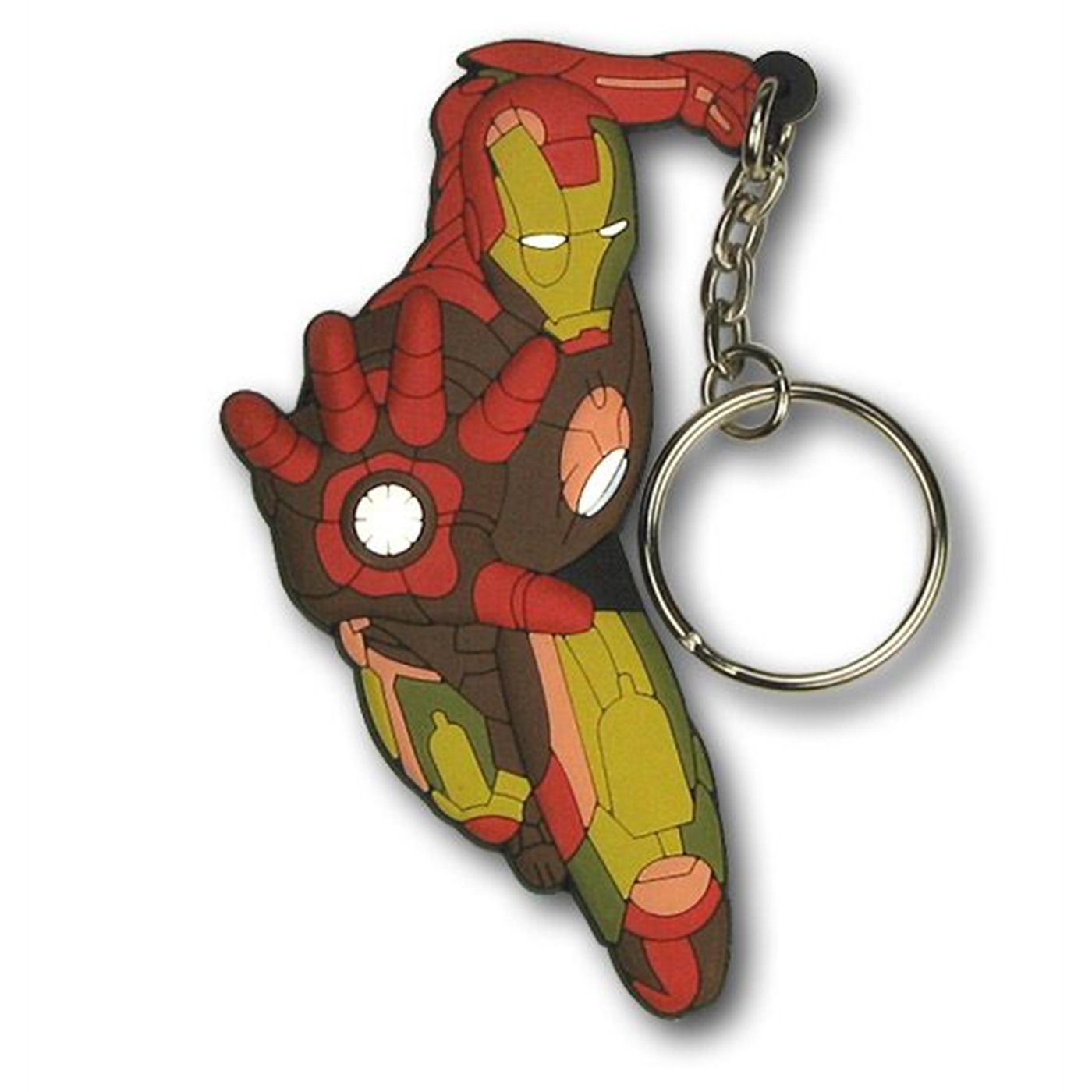 Iron Man Rubber Keychain