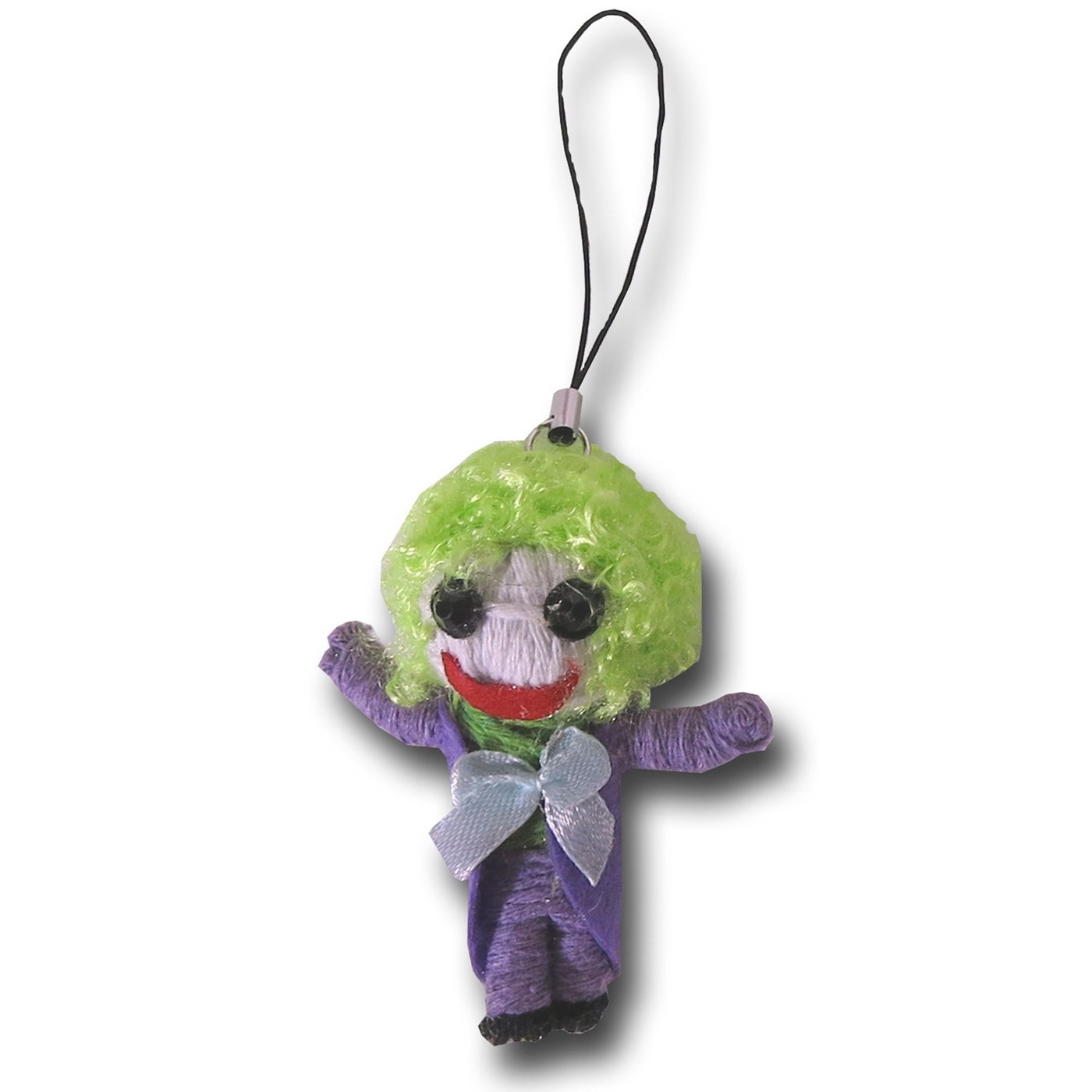 Joker String Doll Keychain, Purple