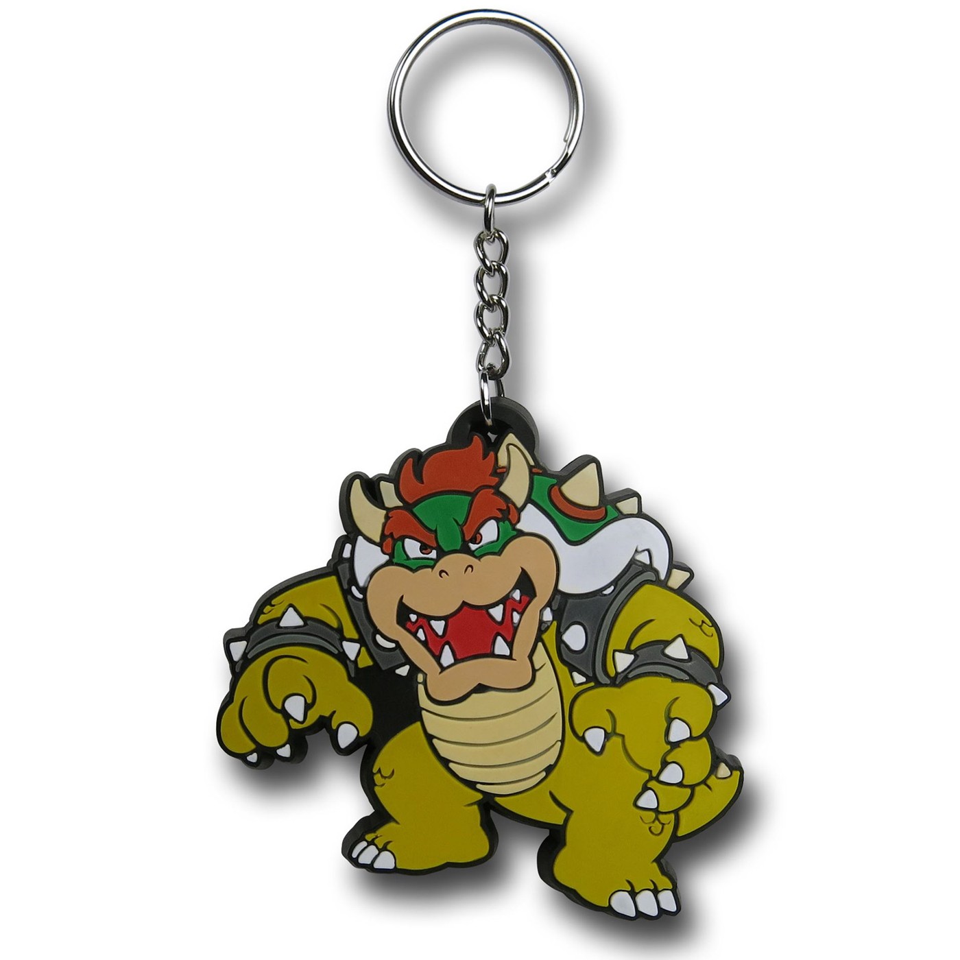 Nintendo Koopa Yellow Rubber Keychain, Yellow