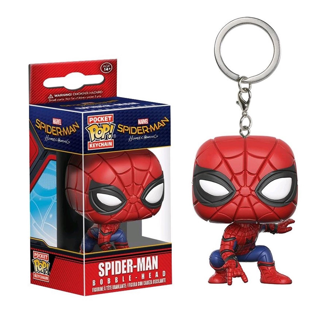 Spider-Man Homecoming Funko Pocket Pop Keychain