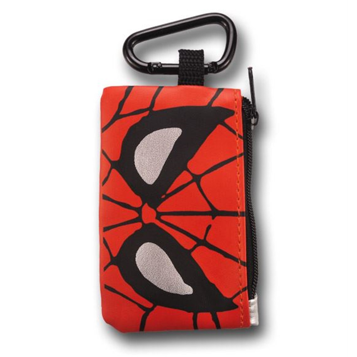 Spiderman Eyes Keychain/Card Case, Grey