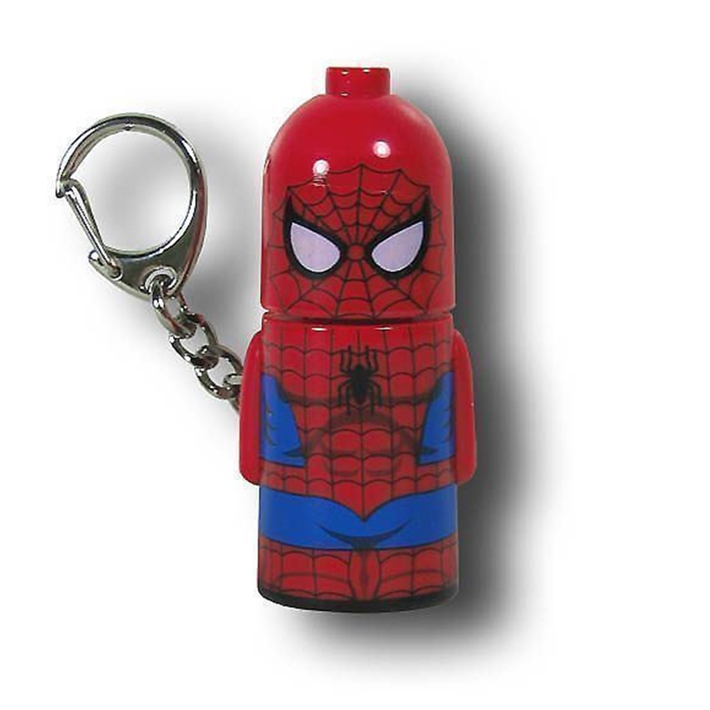 Marvel Stack-ems Spiderman Keychain, Grey